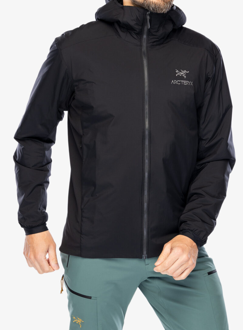 Geaca izolată Arcteryx Atom Hoody - black