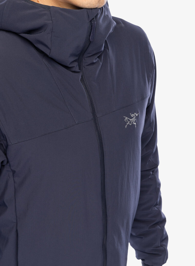 Original Geaca izolată Arcteryx Epsilon Insulated Hoody - black sapphire