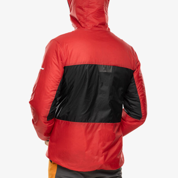 Original Geaca izolată Berghaus MTN Arete LB Synthetic Hoody - goji berry/jet black