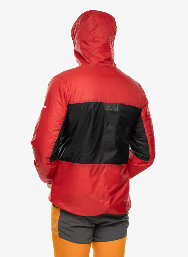 Original Geaca izolată Berghaus MTN Arete LB Synthetic Hoody - goji berry/jet black