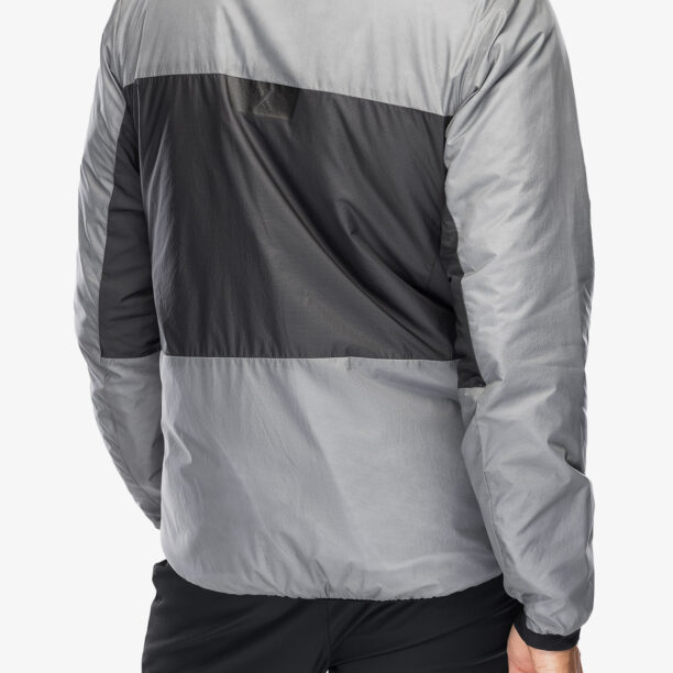 Geaca izolată Berghaus MTN Arete LB Synthetic Hoody - monument/grey pinstripe preţ