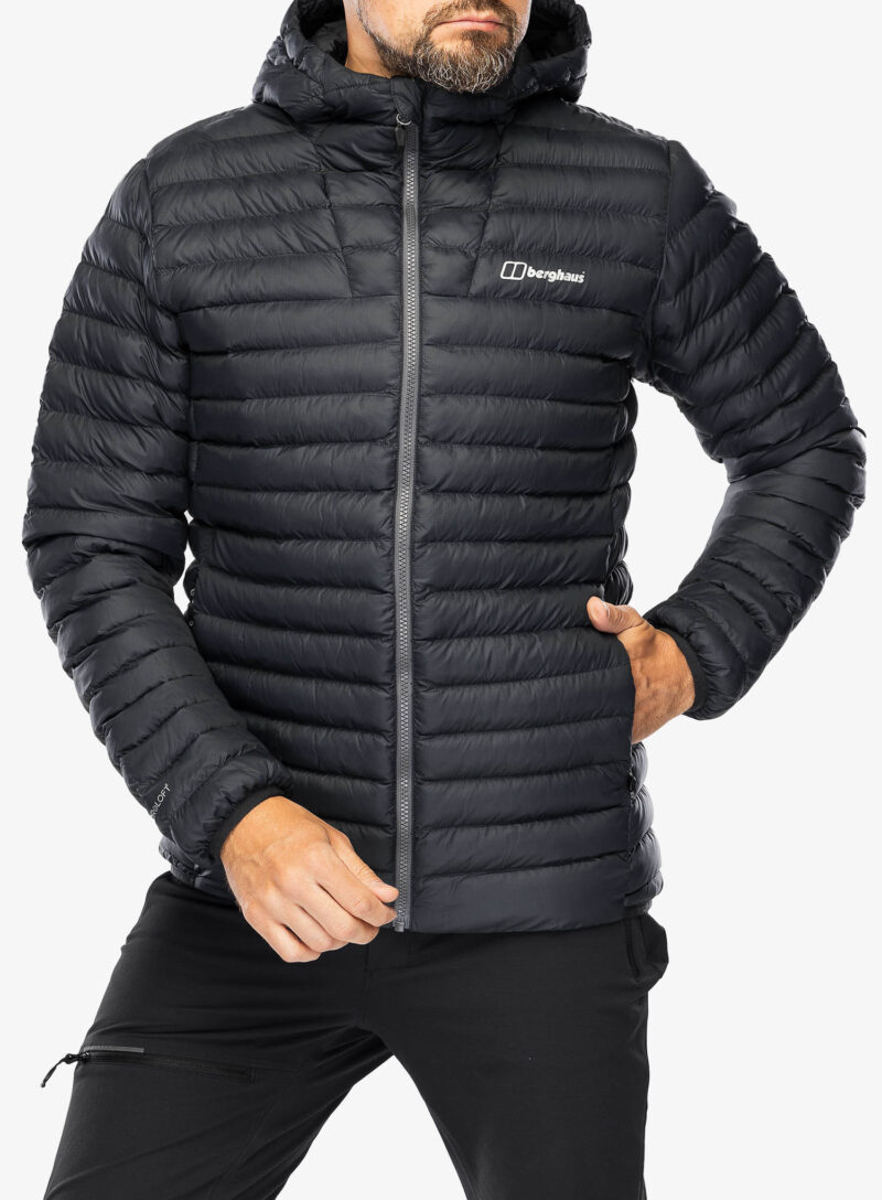 Geaca izolată Berghaus Vaskye Jacket - black/black