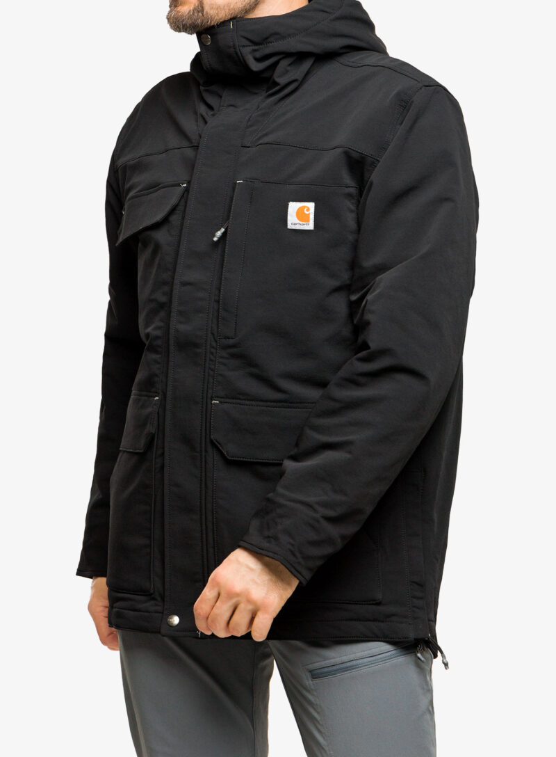 Geaca izolată Carhartt Super Dux Bonded Chore Coat - black