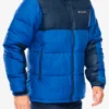 Geaca izolată Columbia Pike Lake II Hooded Jacket - mountain blue/collegiate navy