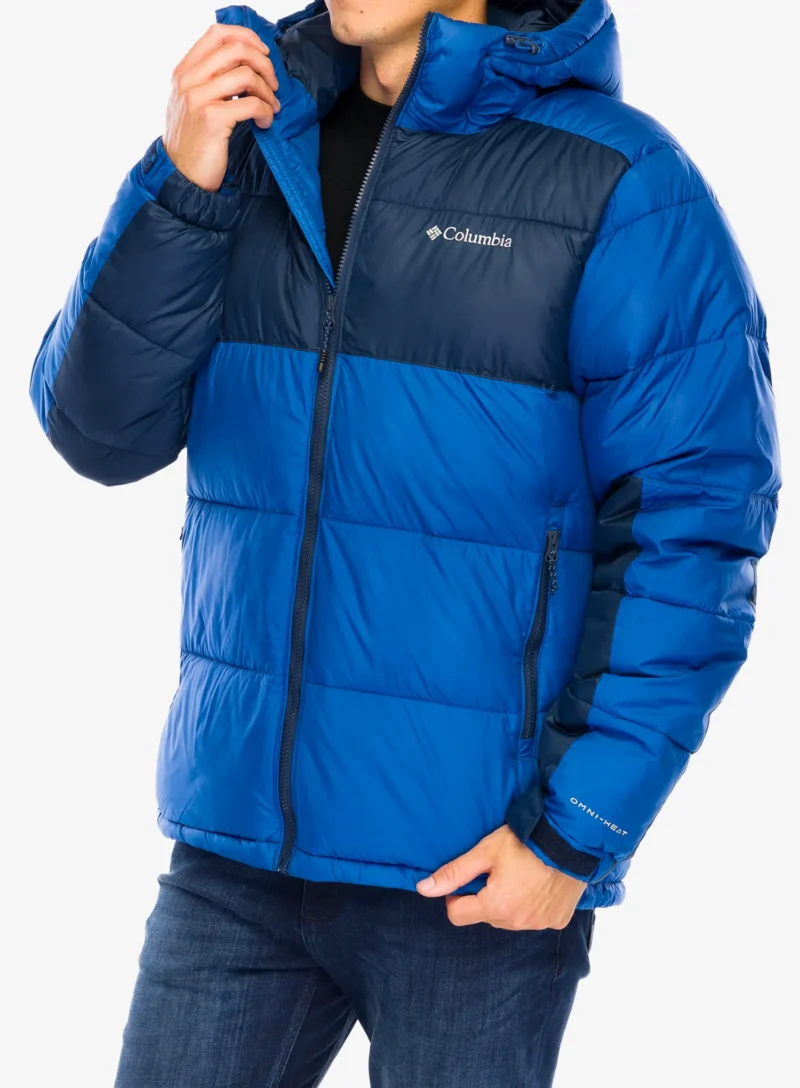 Cumpăra Geaca izolată Columbia Pike Lake II Hooded Jacket - mountain blue/collegiate navy