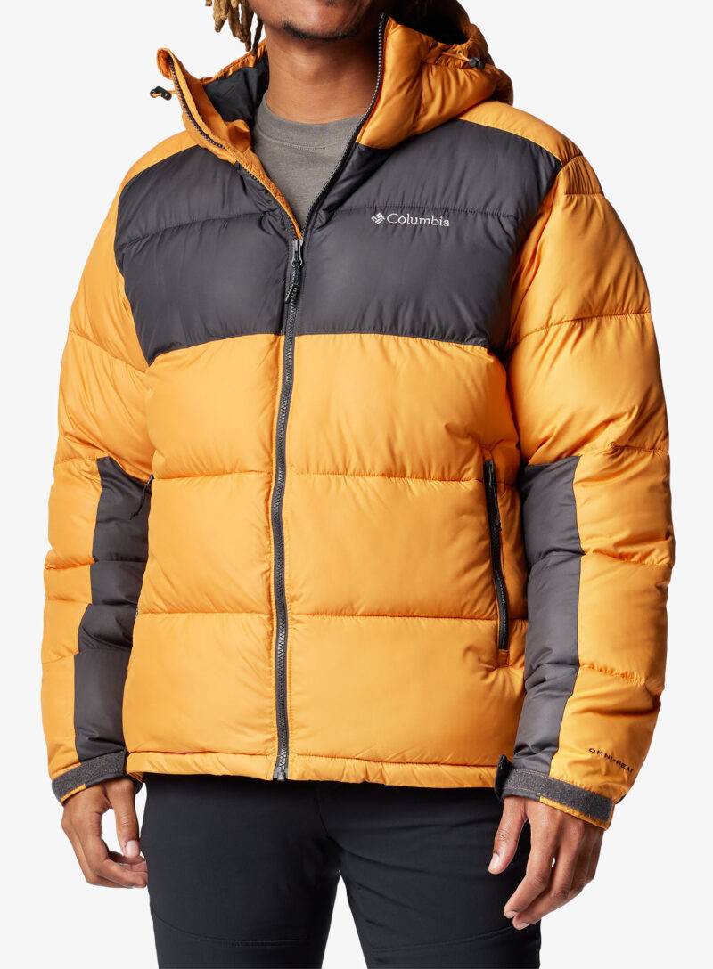 Geaca izolată Columbia Pike Lake II Hooded Jacket - sunstone/shark