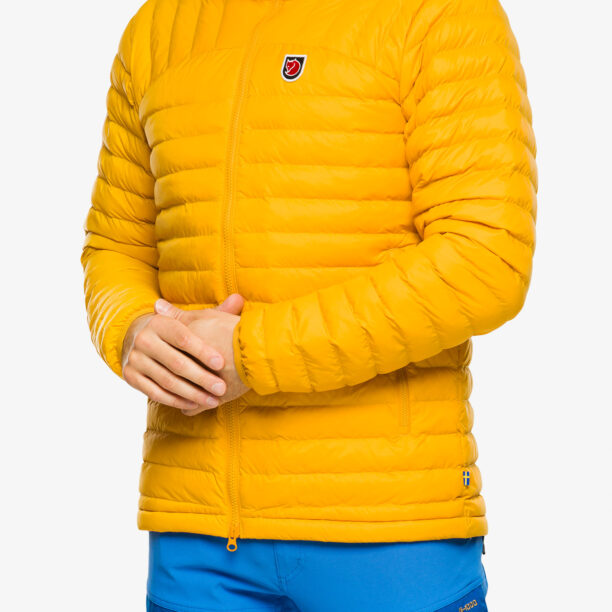 Cumpăra Geaca izolată Fjallraven Expedition Latt Hoodie - mustard yellow