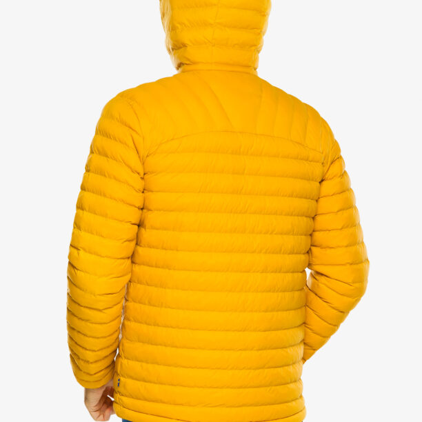 Original Geaca izolată Fjallraven Expedition Latt Hoodie - mustard yellow