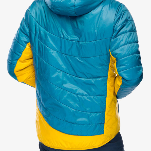 Geaca izolată Gruezi Bag Refreshful SilkWool Jacket - saphir blue/pineapple preţ