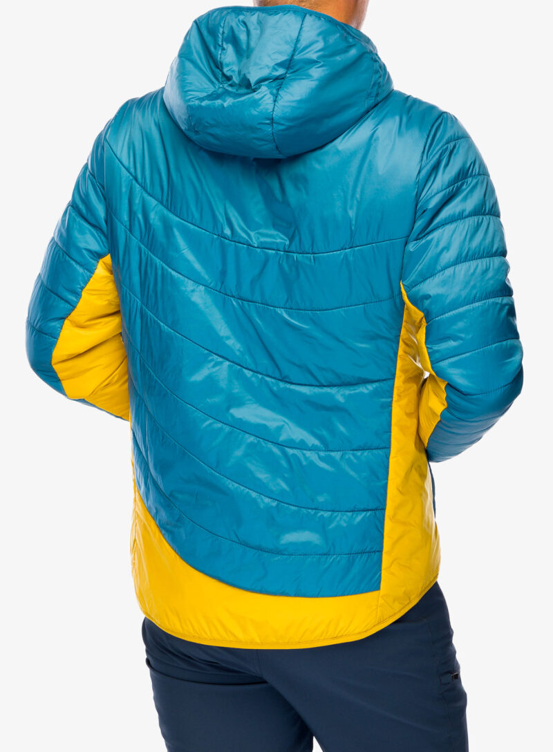 Geaca izolată Gruezi Bag Refreshful SilkWool Jacket - saphir blue/pineapple preţ