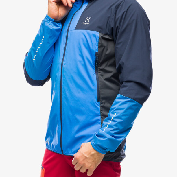 Cumpăra Geaca izolată Haglofs L.I.M Alpha Hood - nordic blue/tarn blue