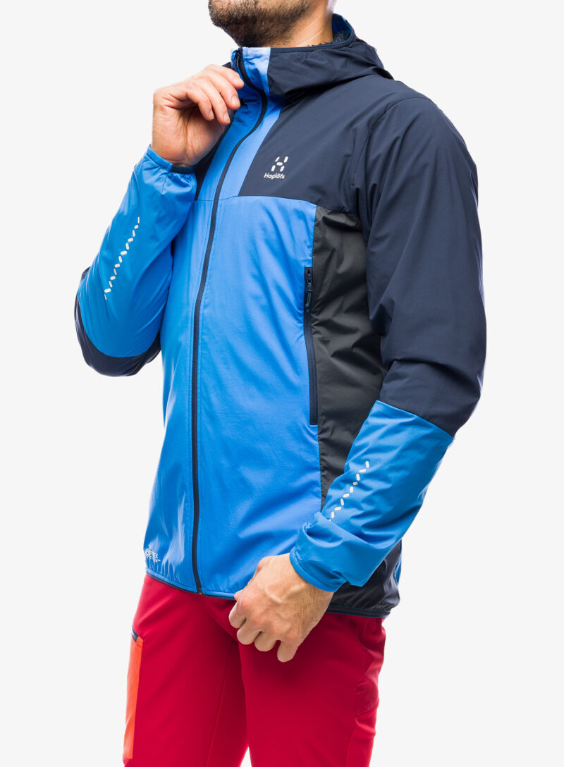 Cumpăra Geaca izolată Haglofs L.I.M Alpha Hood - nordic blue/tarn blue