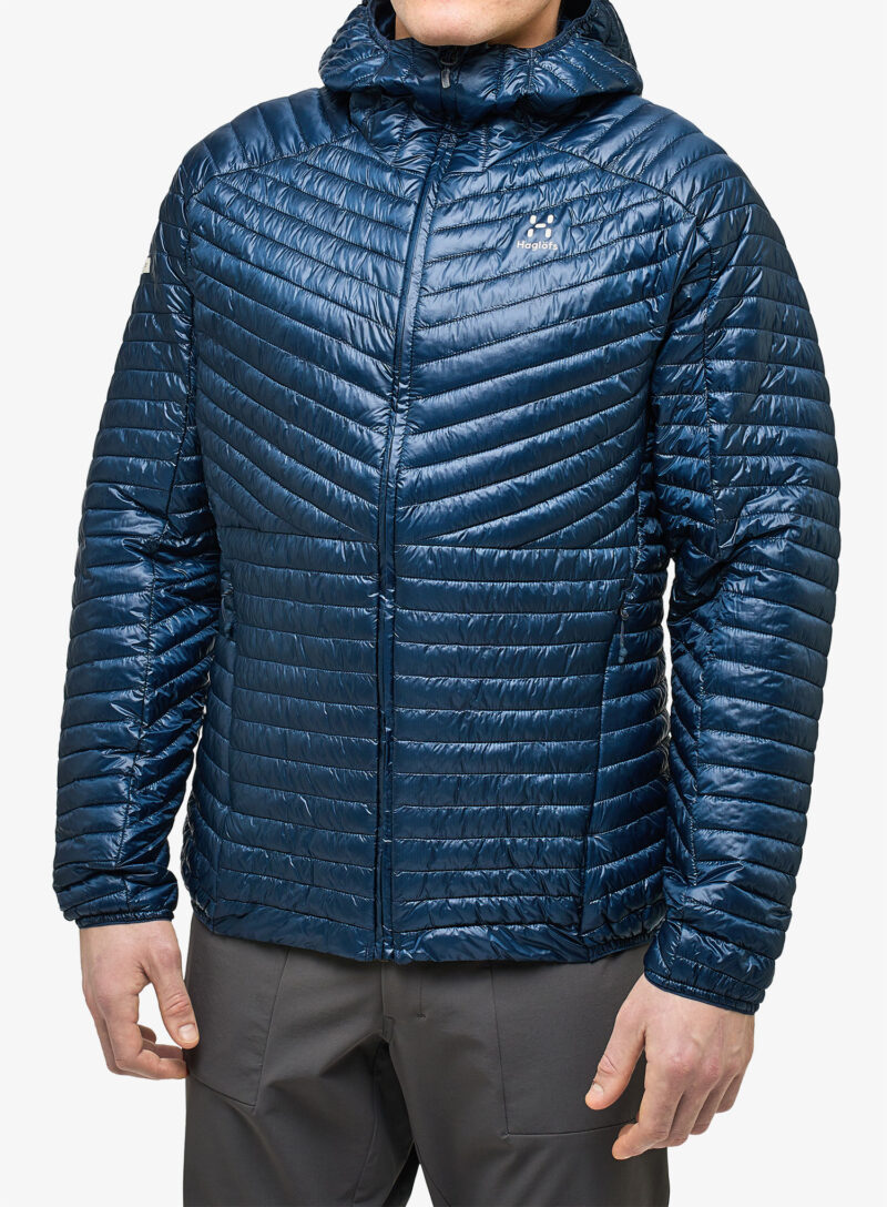 Geaca izolată Haglofs L.I.M. Mimic Hood - tarn blue