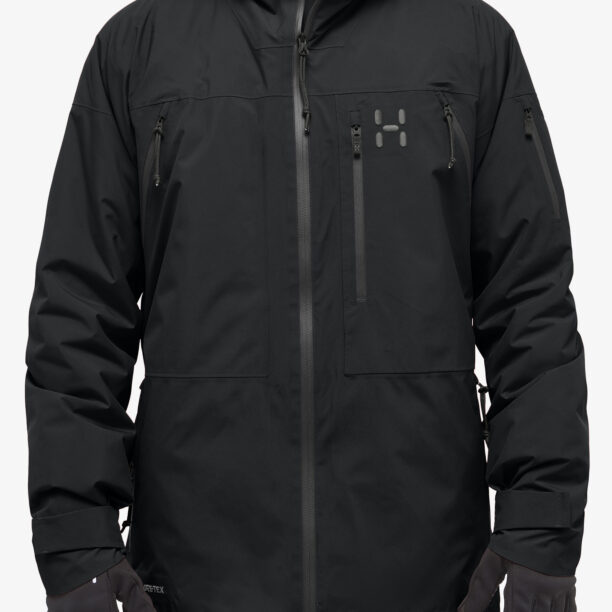 Geaca izolată Haglofs Latnja GTX Insulated Jacket - true black