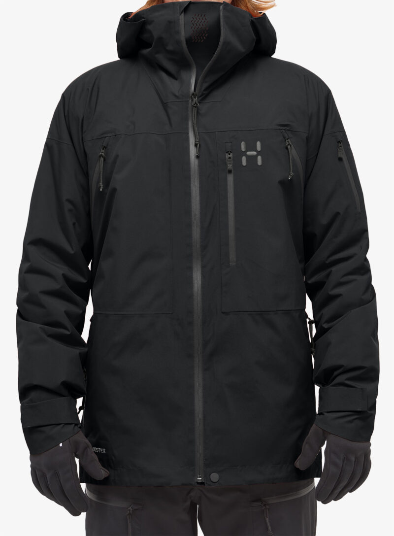 Geaca izolată Haglofs Latnja GTX Insulated Jacket - true black