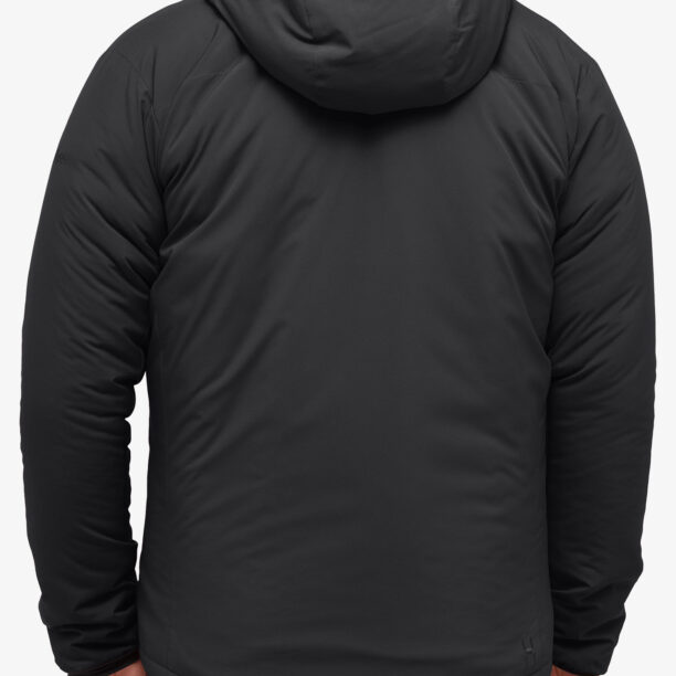 Geaca izolată Haglofs Mimic Alert Hood - true black preţ