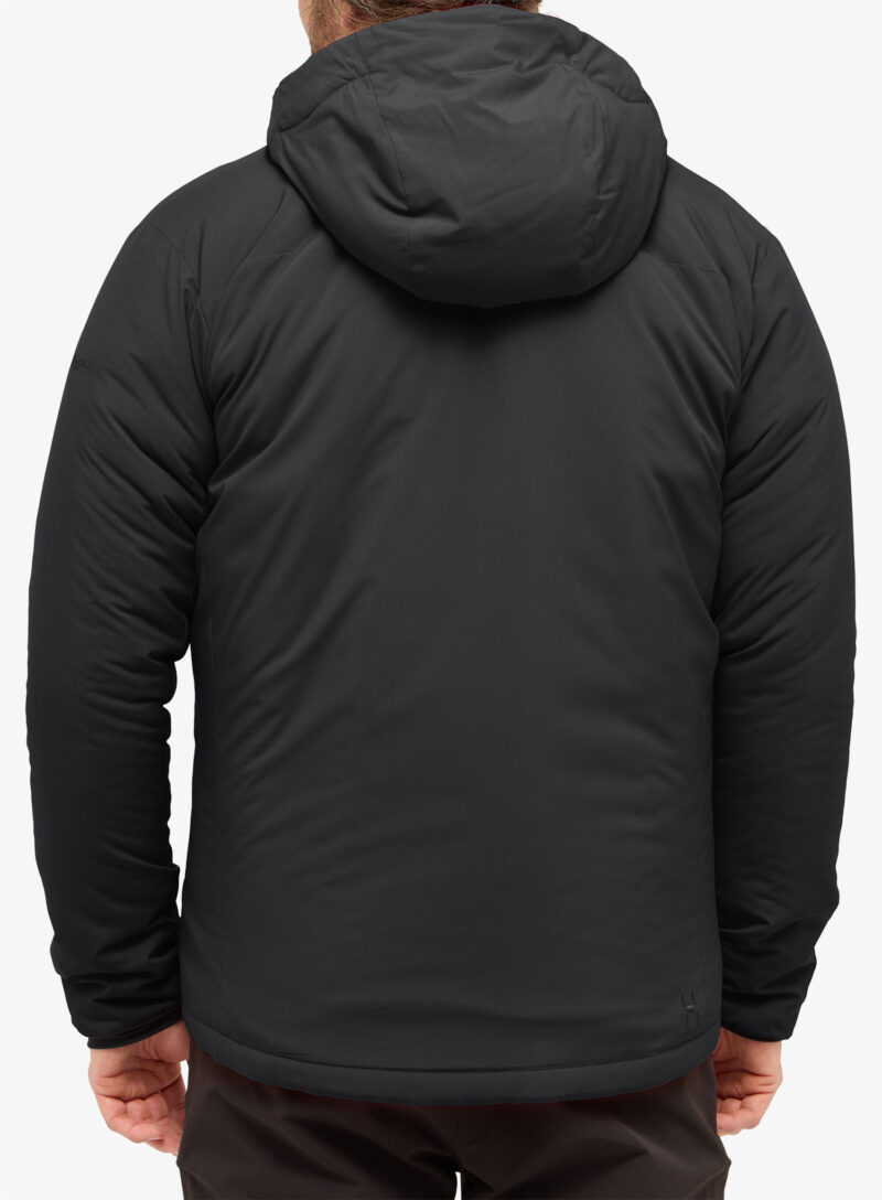 Geaca izolată Haglofs Mimic Alert Hood - true black preţ