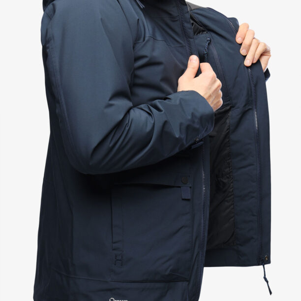 Original Geaca izolată Haglofs Orsa Jacket - tarn blue