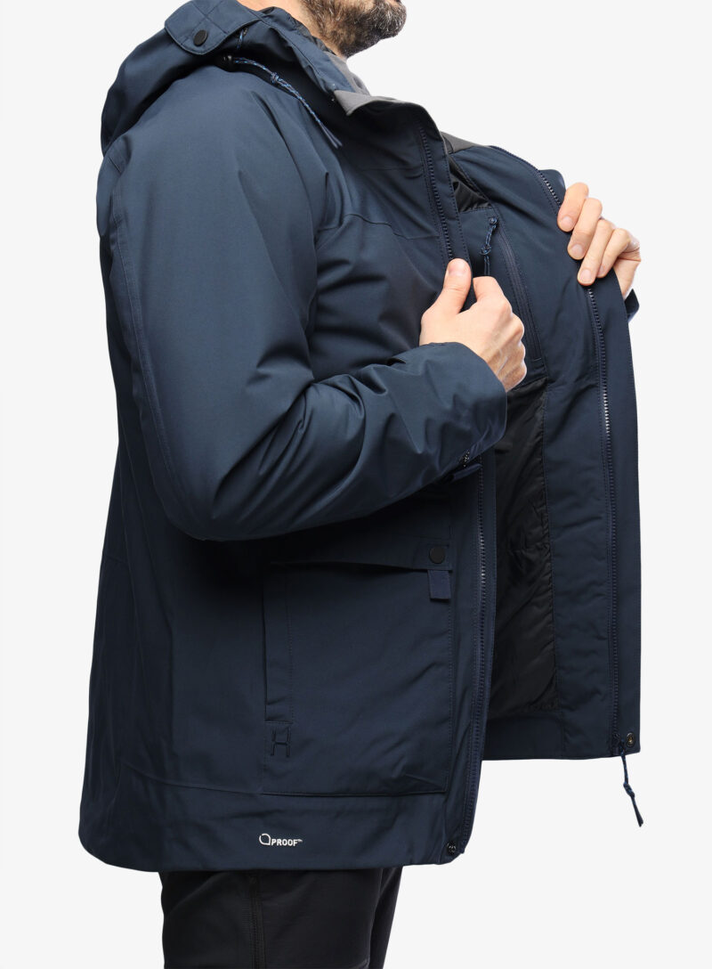 Original Geaca izolată Haglofs Orsa Jacket - tarn blue