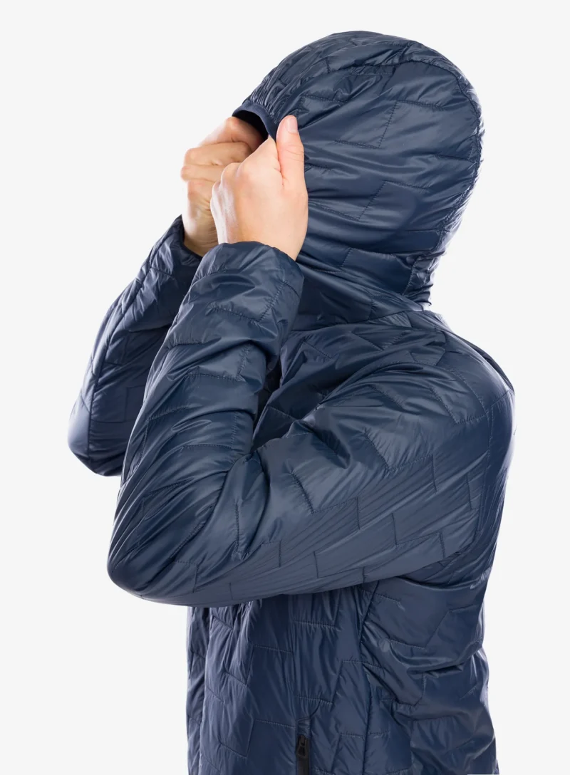 Original Geaca izolată Helly Hansen Lifaloft Hooded Insulator Jacket - navy