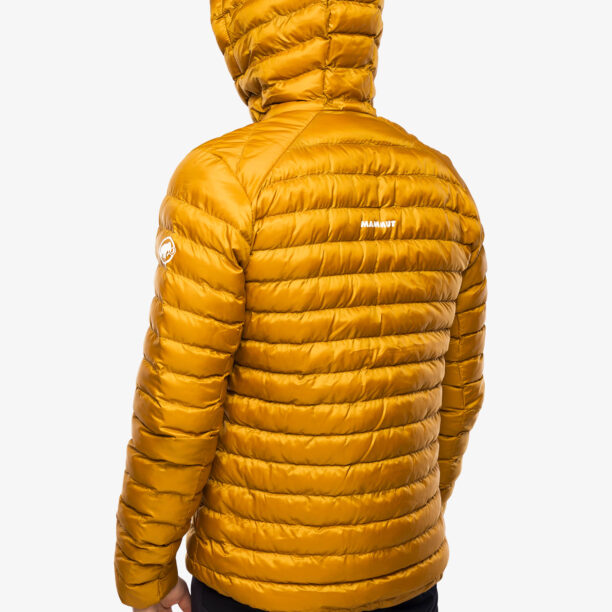 Original Geaca izolată Mammut Albula IN Hooded Jacket - cheetah