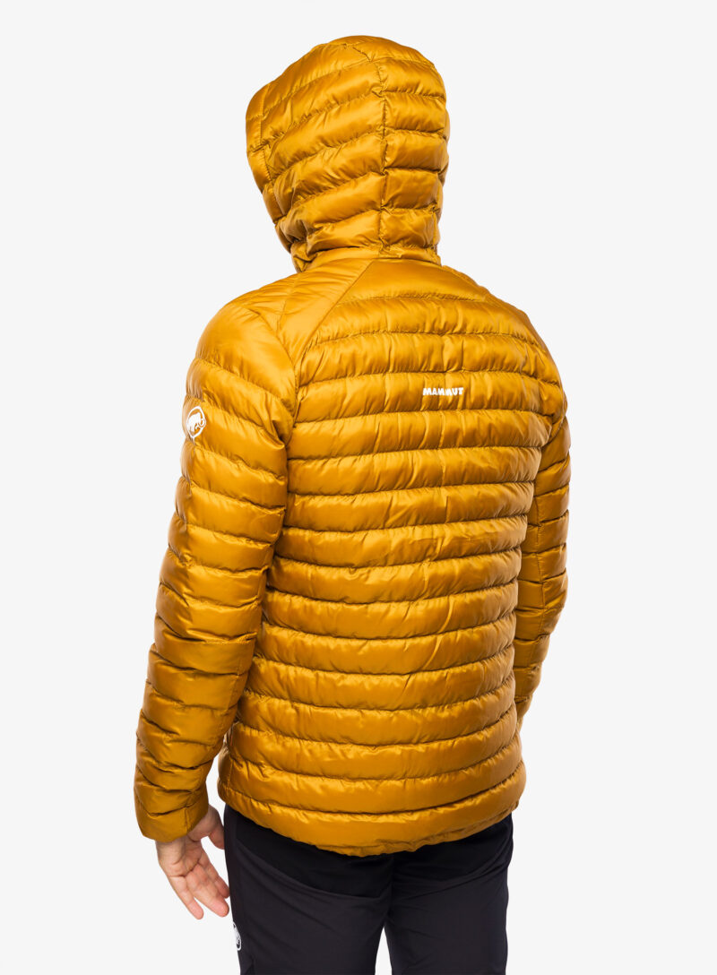 Original Geaca izolată Mammut Albula IN Hooded Jacket - cheetah