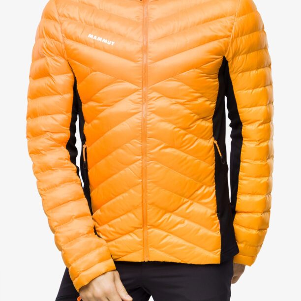 Geaca izolată Mammut Albula IN Hybrid Jacket - tangerine/black