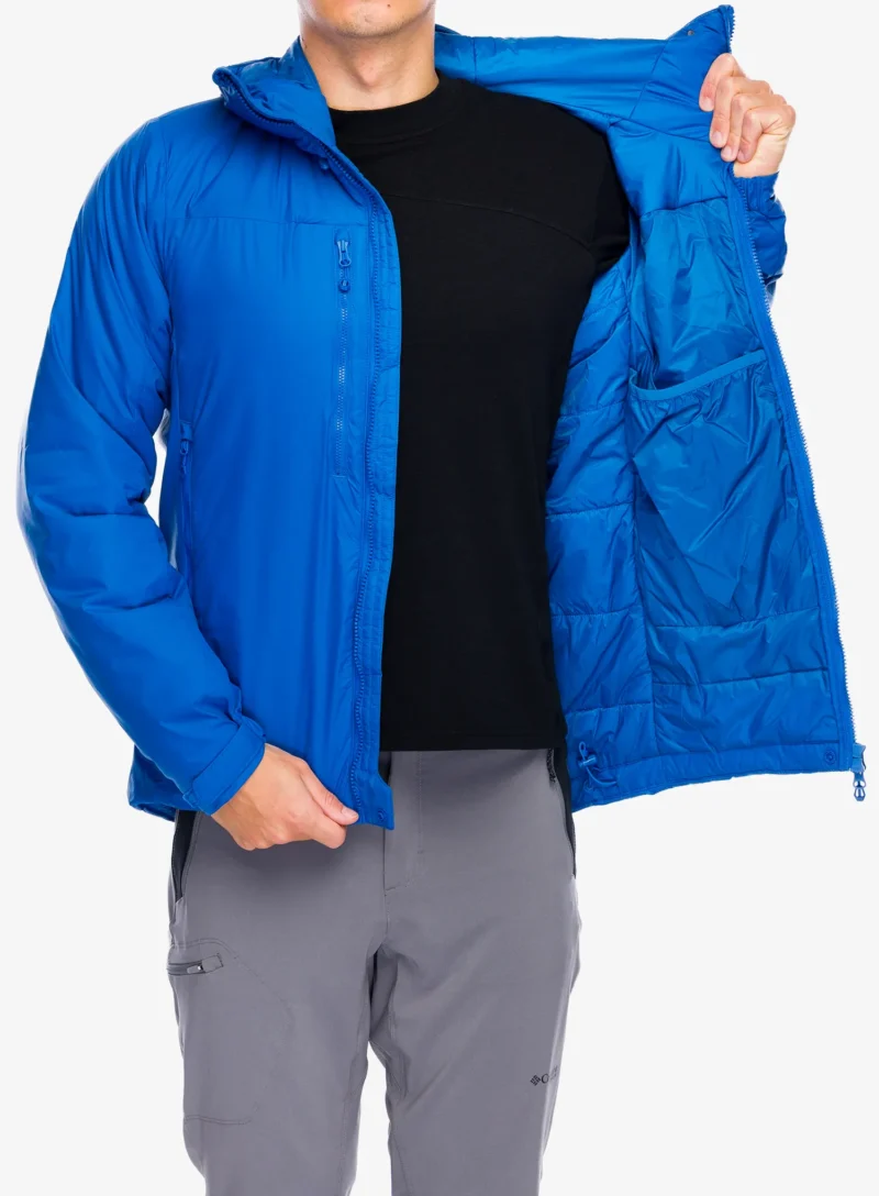 Original Geaca izolată Montane Respond XT Hoodie - neptune blue