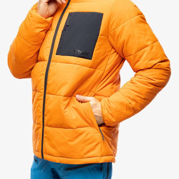 Cumpăra Geaca izolată Oakley Tahoe Puffy RC Jacket - burnt orange