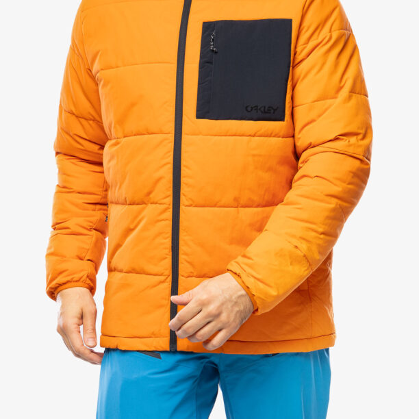 Geaca izolată Oakley Tahoe Puffy RC Jacket - burnt orange