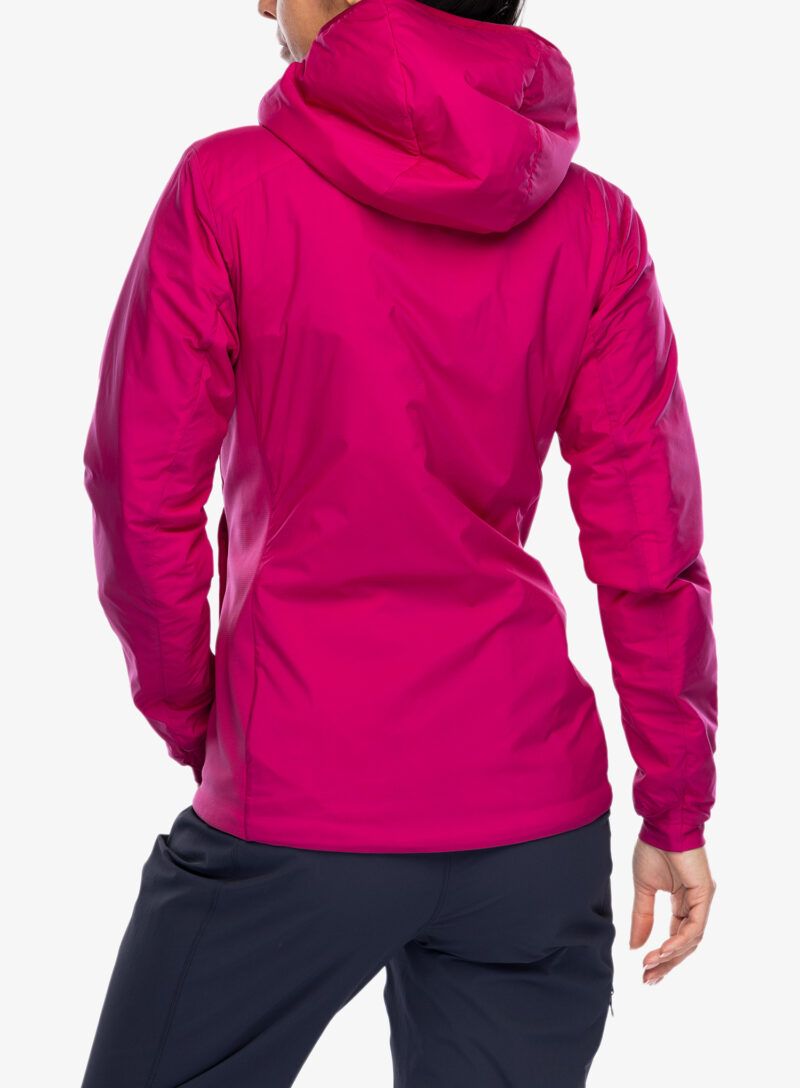 Geaca izolată pentru femei Arcteryx Atom Hoody - amaranthus preţ