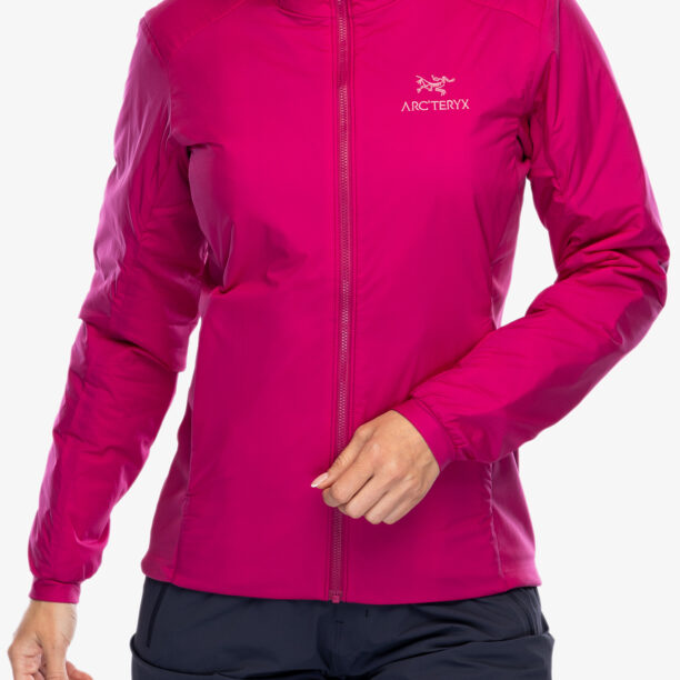 Geaca izolată pentru femei Arcteryx Atom Hoody - amaranthus