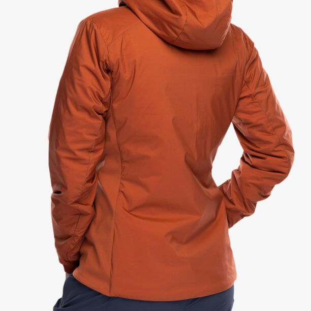 Geaca izolată pentru femei Arcteryx Atom Hoody - sequoia preţ