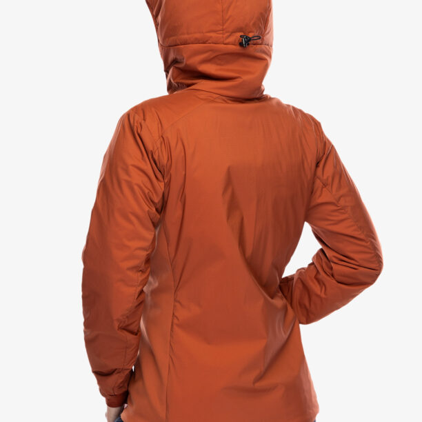 Original Geaca izolată pentru femei Arcteryx Atom Hoody - sequoia