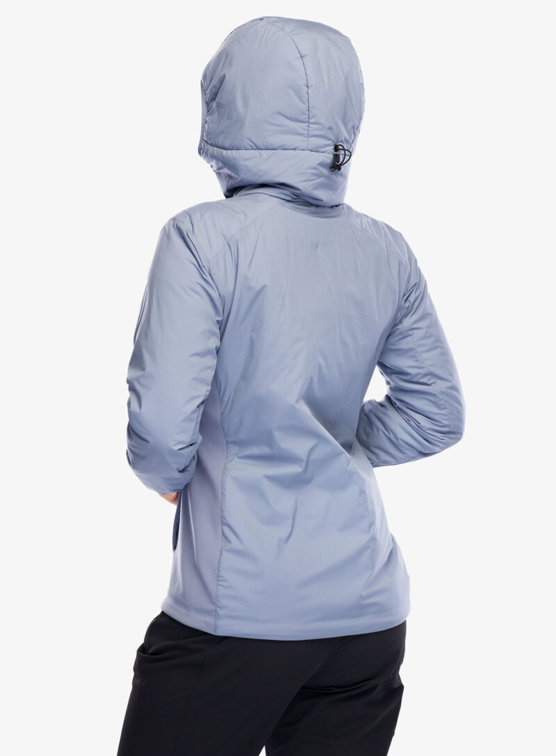 Original Geaca izolată pentru femei Arcteryx Atom Hoody - stratus