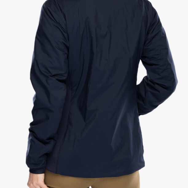 Original Geaca izolată pentru femei Arcteryx Atom Jacket - black sapphire