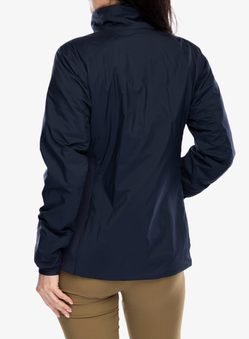 Original Geaca izolată pentru femei Arcteryx Atom Jacket - black sapphire