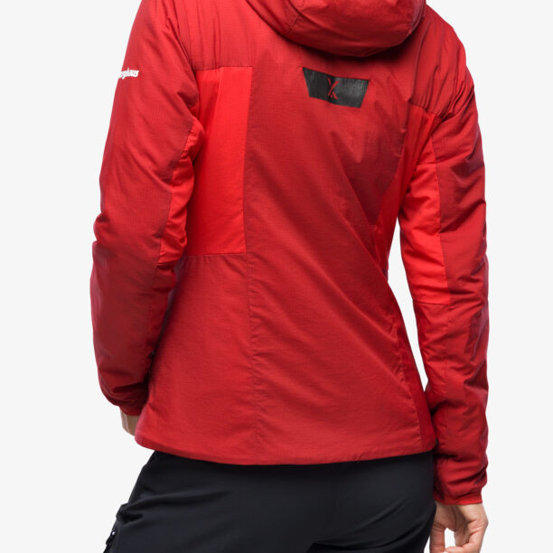 Geaca izolată pentru femei Berghaus MTN Seeker MW Synthetic Hoody - red dahlia/haute red preţ