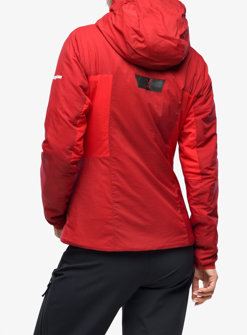 Geaca izolată pentru femei Berghaus MTN Seeker MW Synthetic Hoody - red dahlia/haute red preţ