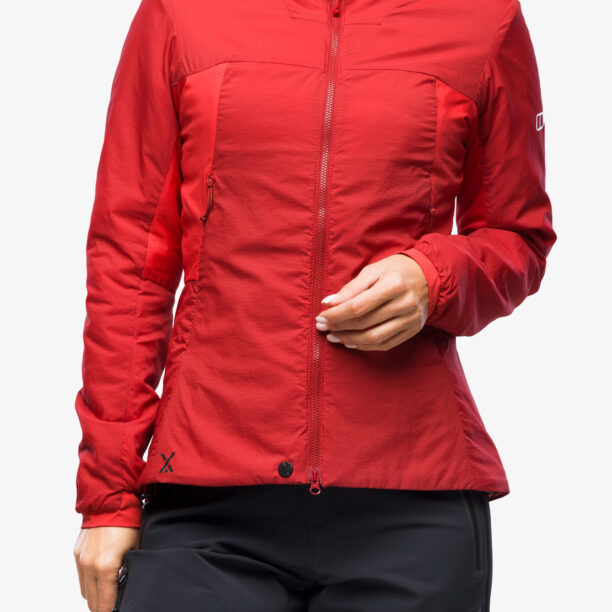 Cumpăra Geaca izolată pentru femei Berghaus MTN Seeker MW Synthetic Hoody - red dahlia/haute red