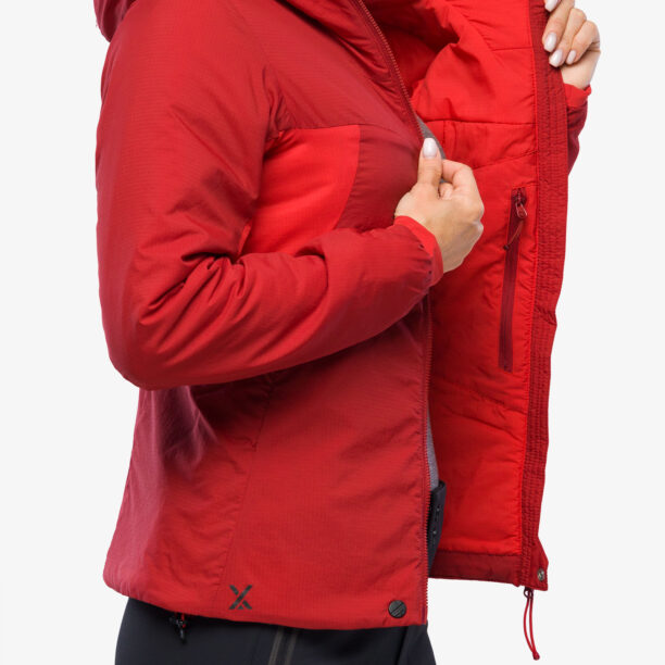 Preţ Geaca izolată pentru femei Berghaus MTN Seeker MW Synthetic Hoody - red dahlia/haute red