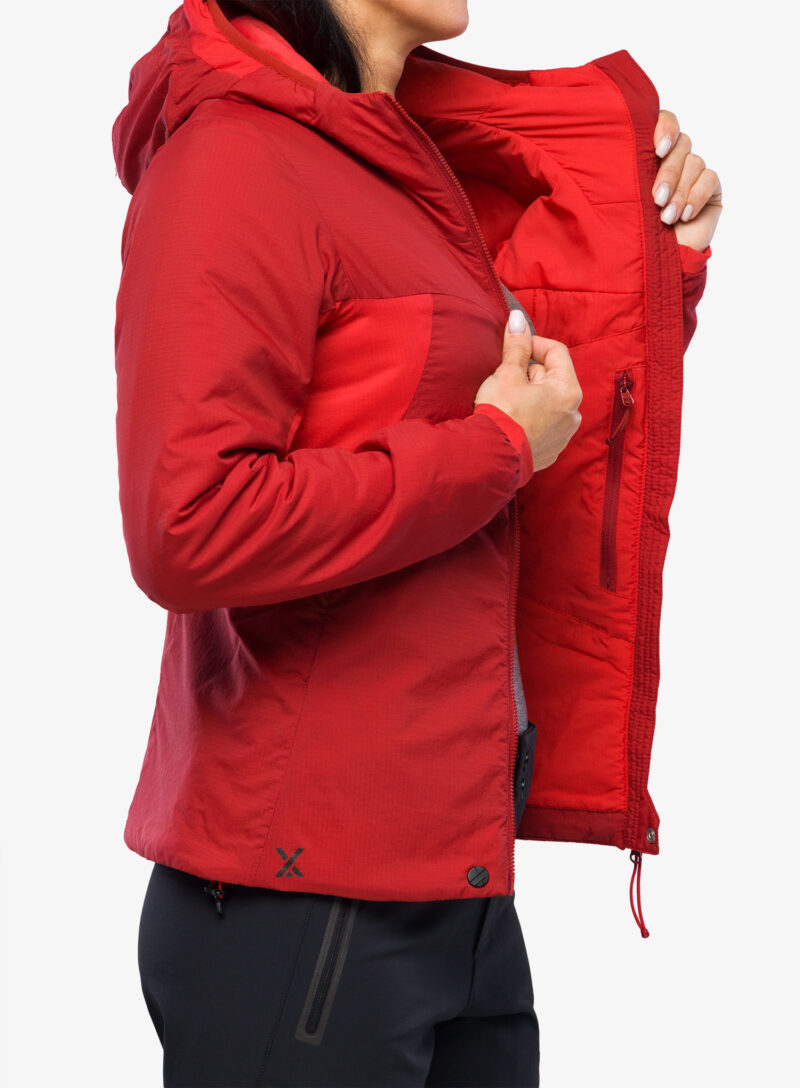 Preţ Geaca izolată pentru femei Berghaus MTN Seeker MW Synthetic Hoody - red dahlia/haute red