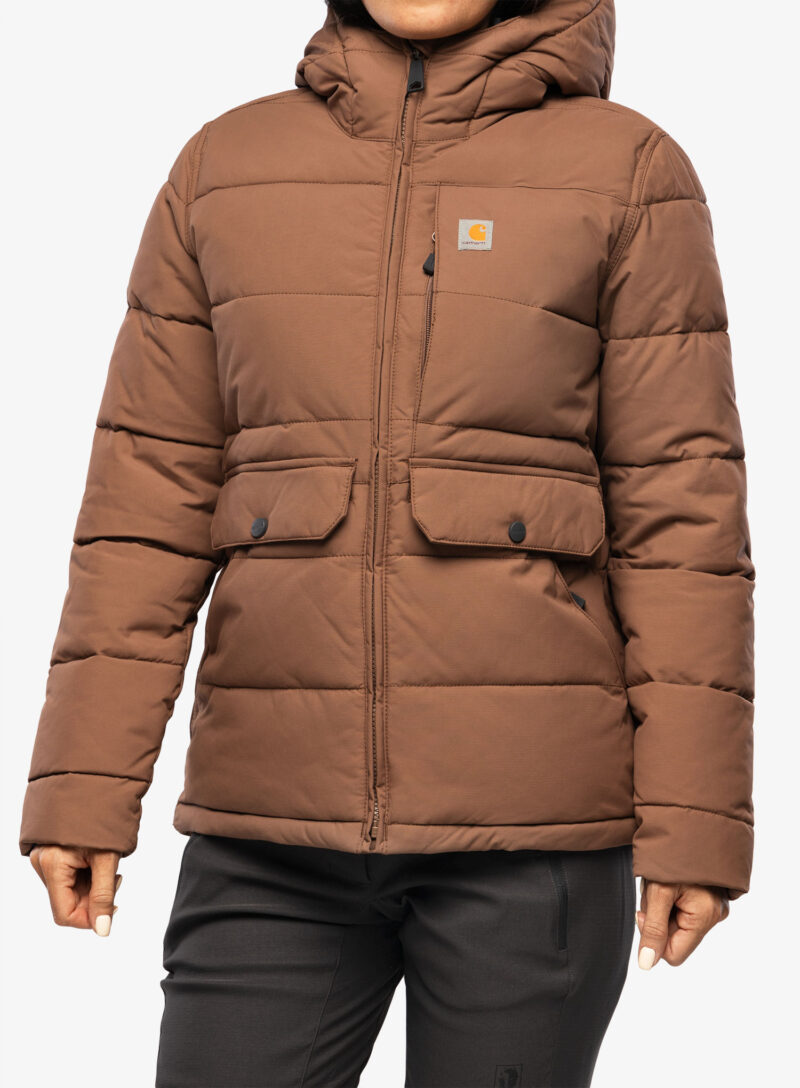 Cumpăra Geaca izolată pentru femei Carhartt Relaxed Fit Montana Insulated Jacket - nutmeg