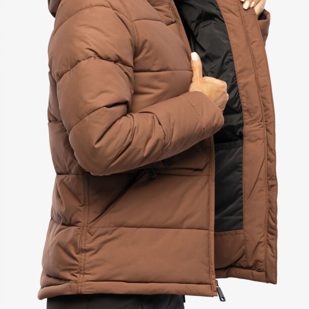 Preţ Geaca izolată pentru femei Carhartt Relaxed Fit Montana Insulated Jacket - nutmeg