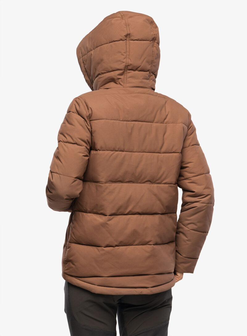 Original Geaca izolată pentru femei Carhartt Relaxed Fit Montana Insulated Jacket - nutmeg