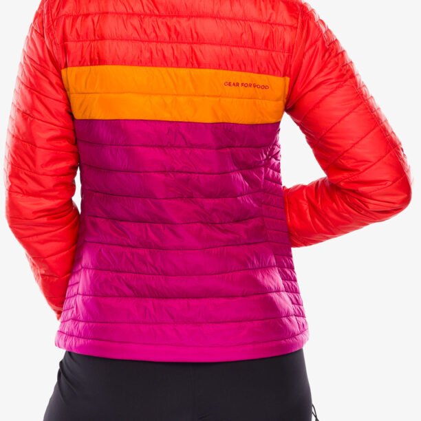 Original Geaca izolată pentru femei Cotopaxi Capa Insulated Jacket - canyon/raspberry