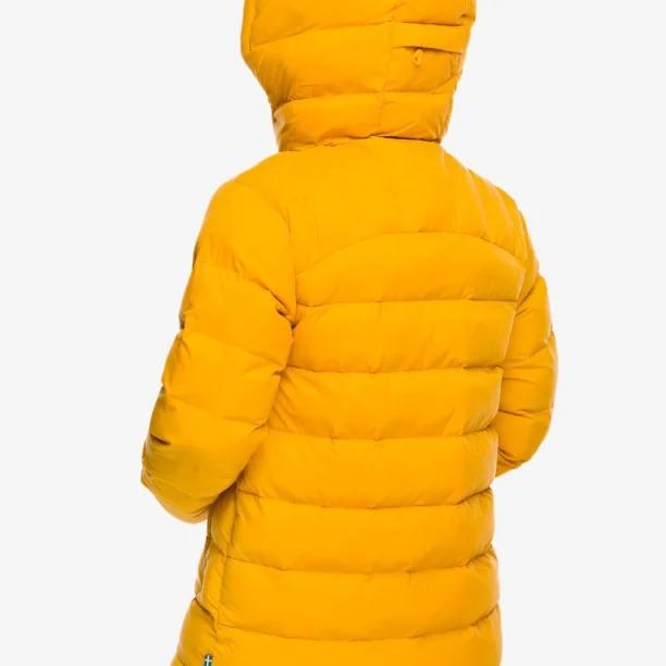 Original Geaca izolată pentru femei Fjallraven Expedition Mid Winter Jacket - mustard yellow/un blue