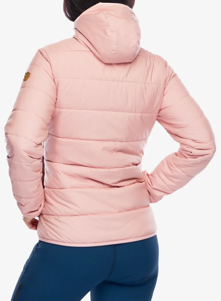 Geaca izolată pentru femei Fjallraven Keb Padded Hoodie - chalk rose preţ