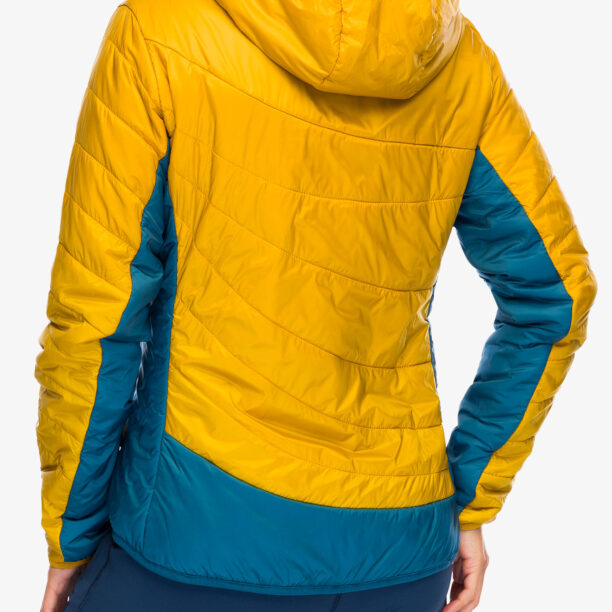 Preţ Geaca izolată pentru femei Gruezi Bag Refreshful SilkWool Jacket - pineapple/saphir blue