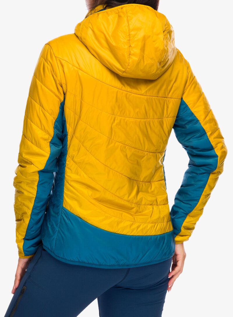 Preţ Geaca izolată pentru femei Gruezi Bag Refreshful SilkWool Jacket - pineapple/saphir blue